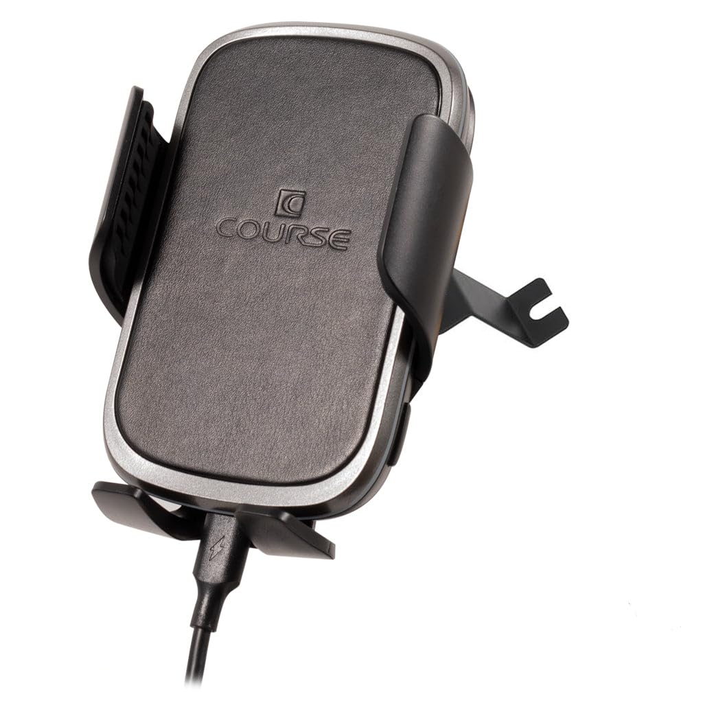 DirectFit Automatic Gripping Wireless Car Phone Charger & Holder for Subaru WRX (2008-2014), Forester (2009-2013), Impreza (2008-2011) - Fast Charging Phone Mount for Safe Driving & Hands-Free Navigation (Black)