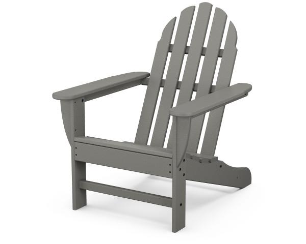Polywood Classic Adirondack 3-Piece Outdoor Furniture Set - Durable All-Weather Patio Chairs for Garden, Poolside & Backyard Relaxation