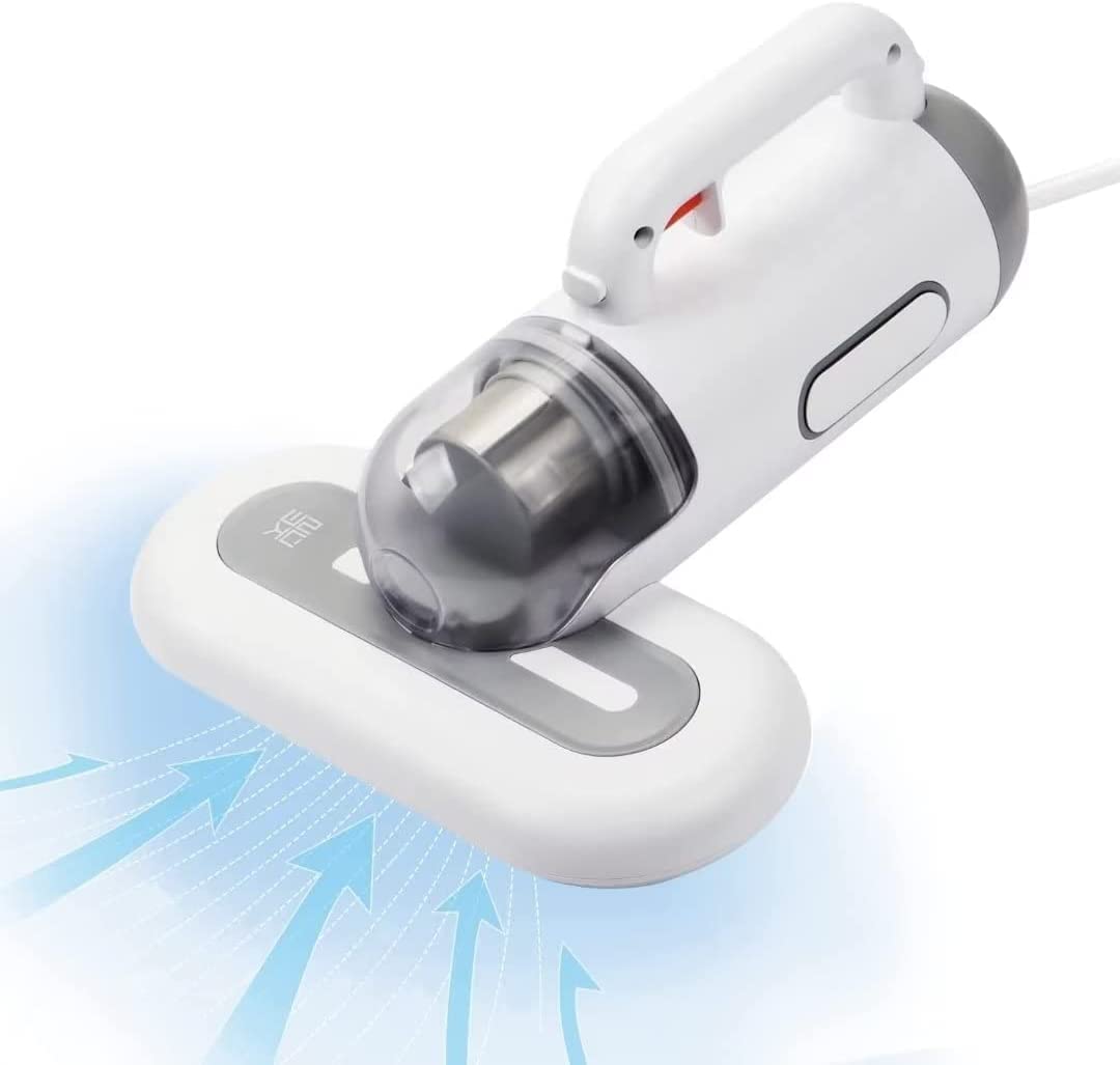 **400W Powerful Handheld Vacuum Cleaner for Mattress, Pillow & Sofa - 15Kpa High Suction, Corded, Double Beat Technology - Perfect for Deep Cleaning Beds, Upholstery & Pet Hair Removal**