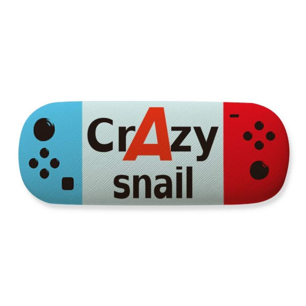 Cool Crazy Snail Helix Glasses Case - Creative Shell Design Eyewear Holder for Sunglasses & Reading Glasses | Perfect for Travel, Beach, and Outdoor Adventures