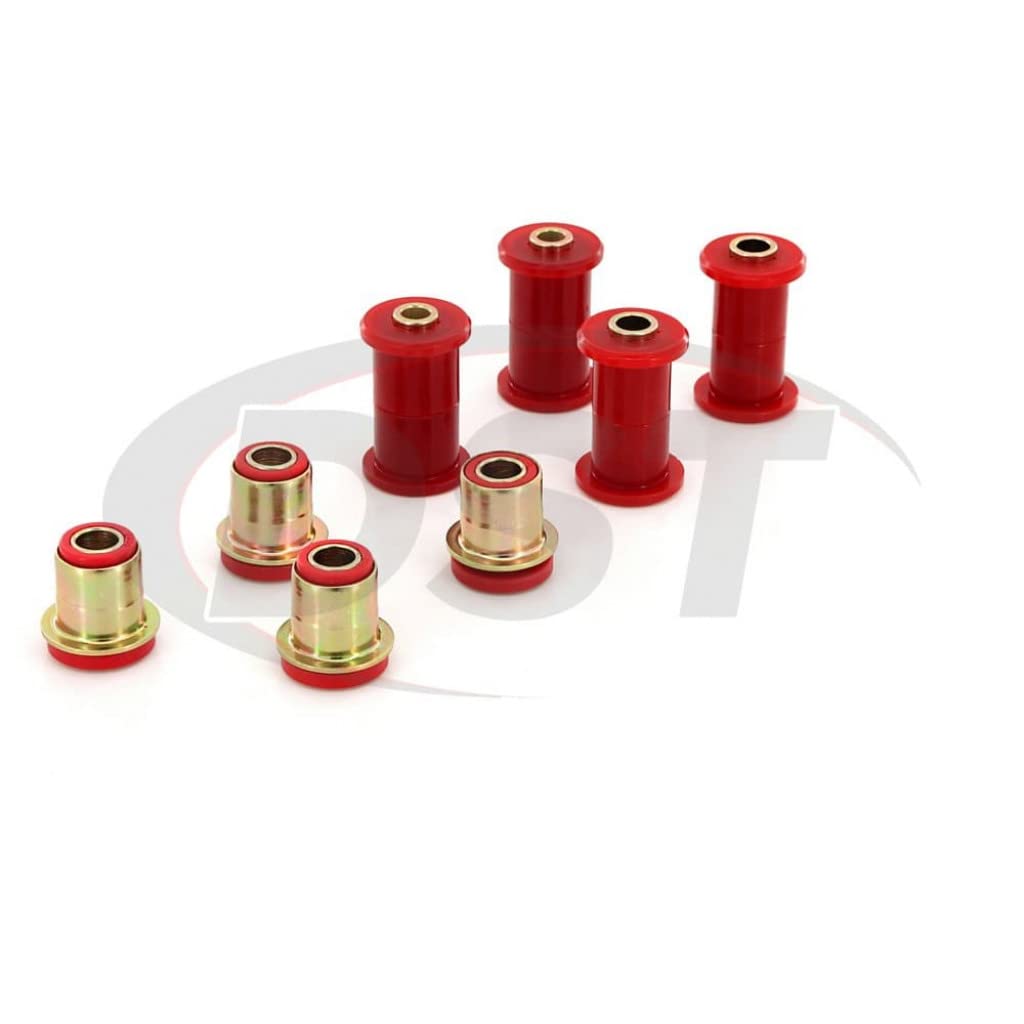 Energy Suspension 5.3139R Front Control Arm Bushing Kit - Red - Fits Dodge Durango 1998-2003 | Improve Ride Comfort & Handling for Off-Road & Daily Driving