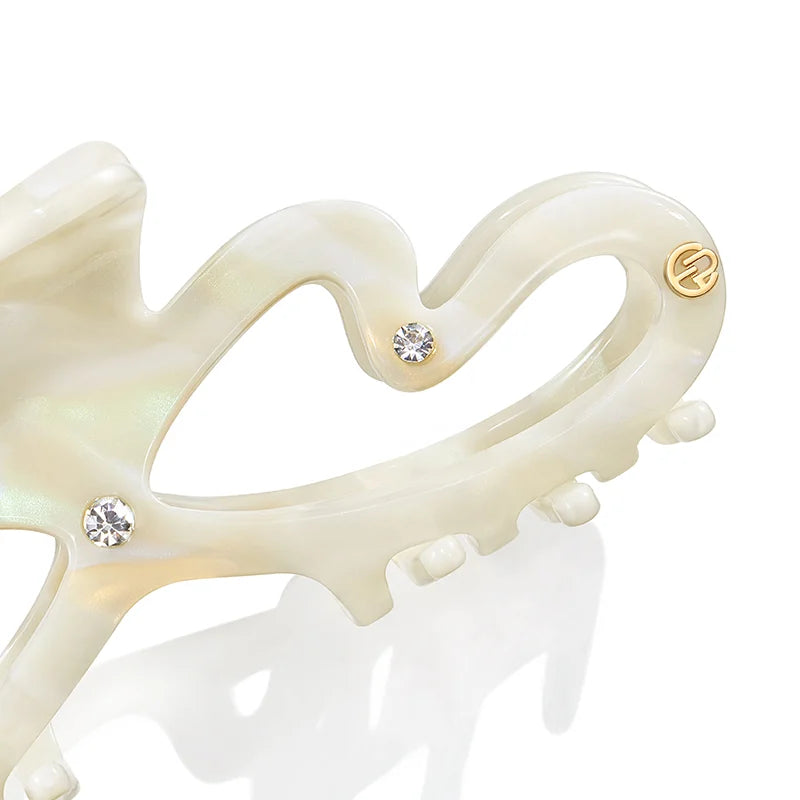 Hayley XL Hair Claw Clip - Large Hair Clips for Women, Strong Hold Hair Accessories for Thick Hair, Perfect for Ponytails, Buns & Updos (Great for Work, Gym & Everyday Use)