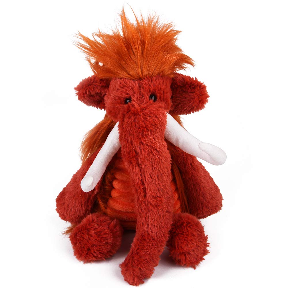 HongGun Squeaky Dog Toys - Corduroy Plush Bite-Resistant Chew Toys with Sound for Small, Medium & Large Dogs & Puppies - Fun Elephant Design for Playtime, Training & Anxiety Relief