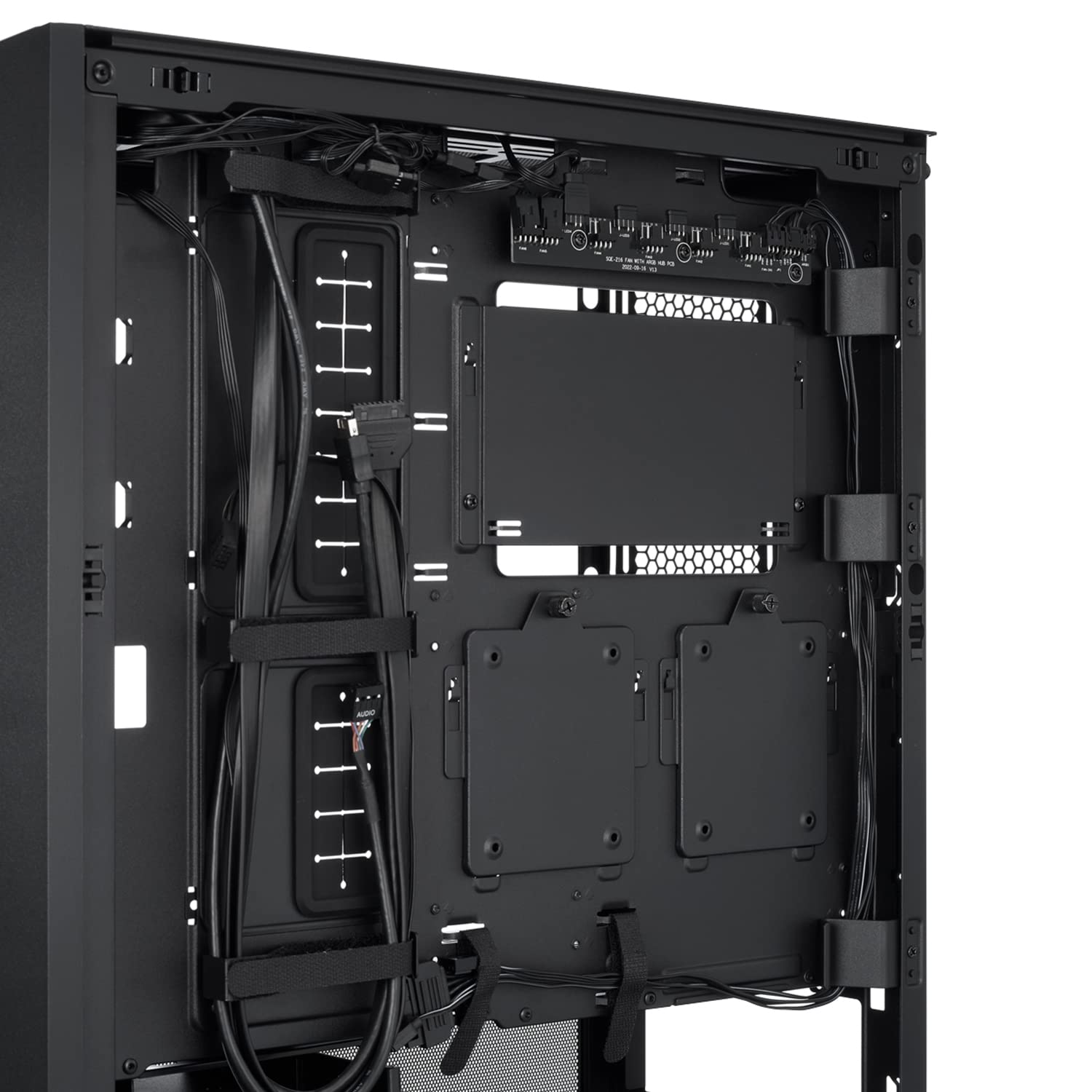 LIAN LI LANCOOL 216 E-ATX PC Case - High Airflow RGB Gaming Computer Case with Mesh Panels, 2x160mm & 1x140mm PWM Fans, Rear PCIe Fan Bracket - Perfect for Gaming Rigs, Streaming Setups & High-Performance Workstations (Black)