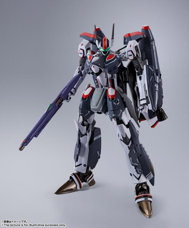 Bandai DX Chogokin Macross Frontier VF-25F Super Messiah Valkyrie Alto Saotome Ver. - Premium Collectible Anime Mecha Action Figure for Display & Gifting - Perfect for Anime Fans & Model Collectors