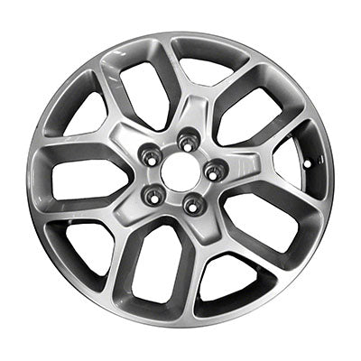 17 Inch Jeep Renegade OEM Wheel Rim ALY09148 5XA65MAAAA - Silver Alloy Replacement for 2015-2017 Models | Perfect for Off-Roading & Custom Upgrades