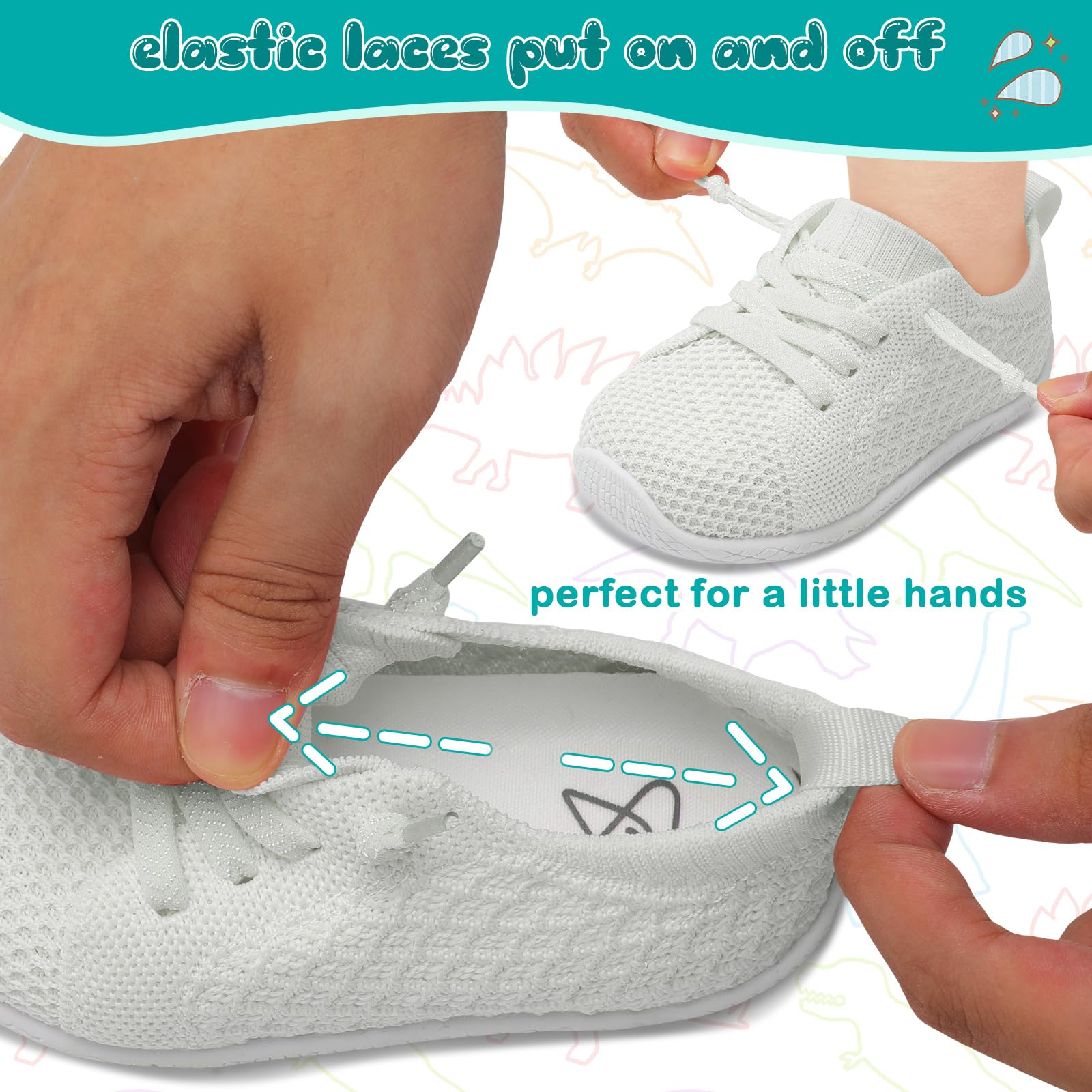 **Toddler Barefoot Shoes for Boys & Girls - Lightweight, Breathable Sneakers with Wide Toe Box - Perfect for Walking, Running & Playtime**