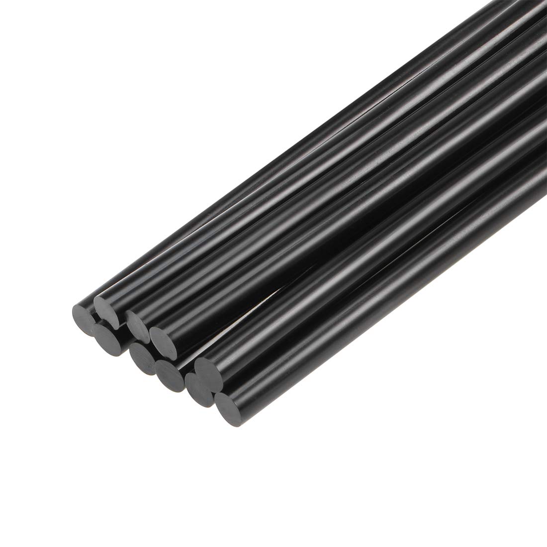 uxcell Mini Hot Glue Gun Sticks 4-inch x 0.27-inch (20pcs) - Black Adhesive Sticks for Crafting, DIY Projects, Home Repairs & Small Bonding Tasks - Compatible with Most Mini Glue Guns