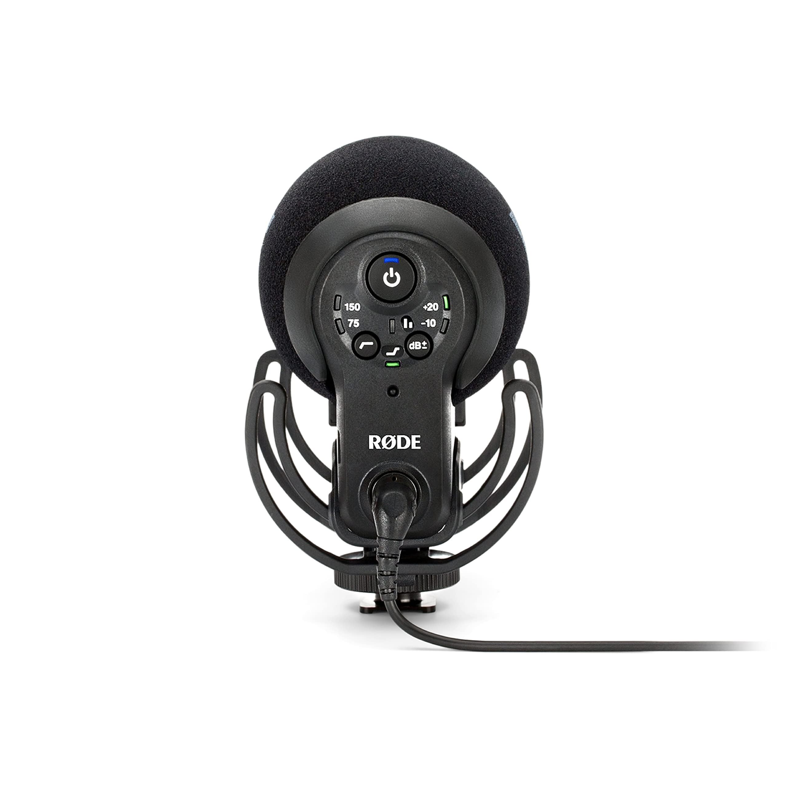 Rode VideoMic Pro+ Professional Shotgun Microphone for DSLR & Mirrorless Cameras - Black | Perfect for Vlogging, Filmmaking & Interviews (Camera-Mount)