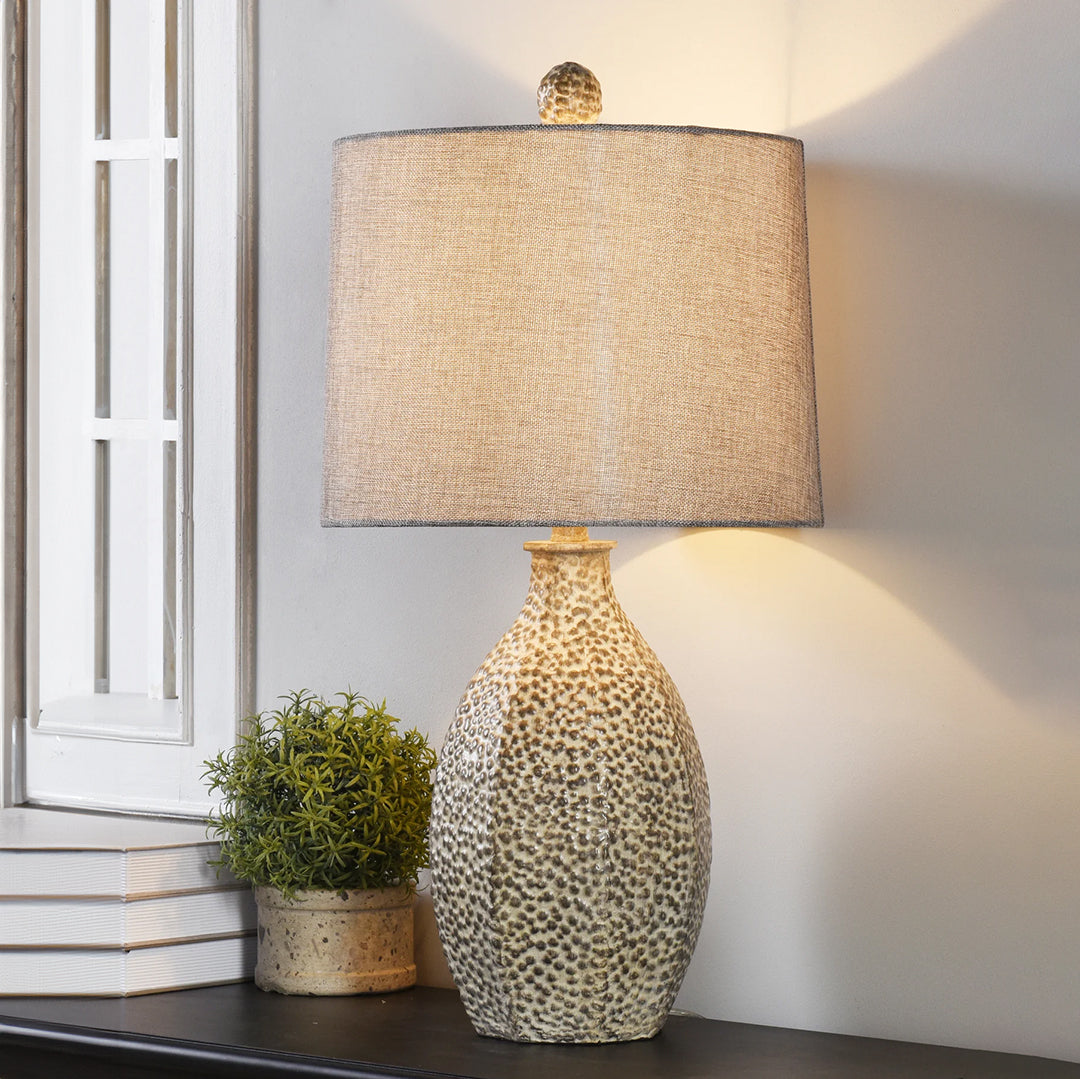 Modern Pebble Table Lamp - Stylish Bedside & Desk Lighting for Home & Office Decor - Perfect for Reading, Working & Relaxing