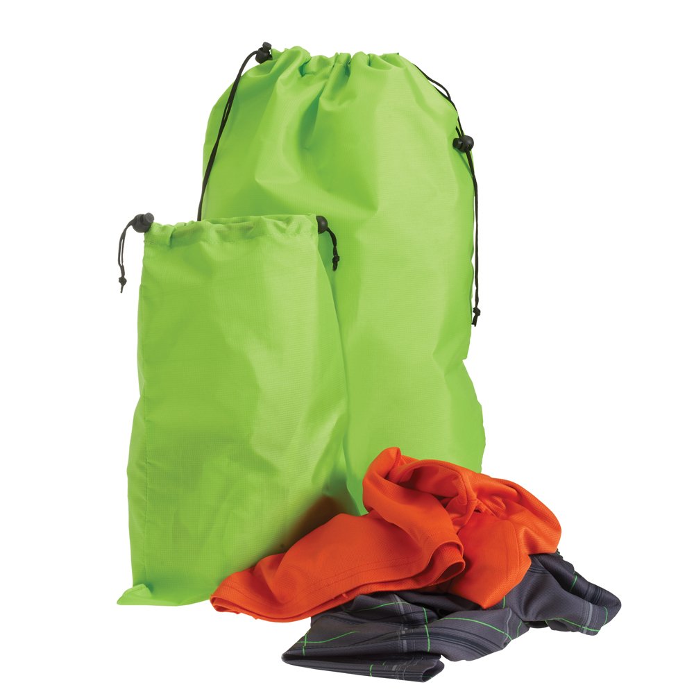 Odor-Blocking Travel Laundry Bags for Wet & Dirty Clothes - 2 Pack Foldable Compact Storage Bags for Gym, Swimwear, Shoes & Baby Clothes | Perfect for Travel, Camping, Sports & Daily Organization