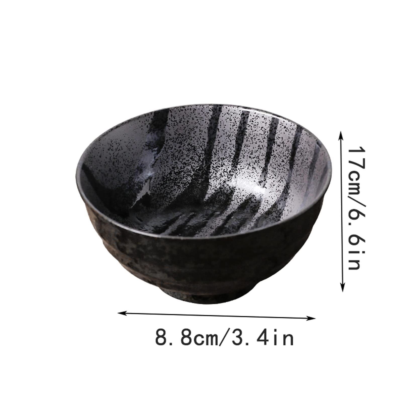 Premium Ceramic Salad Bowls Set - Small Serving Bowls for Cereal, Dessert, Ice Cream & Soup | Durable Kitchenware for Everyday Meals, Entertaining & Family Dining