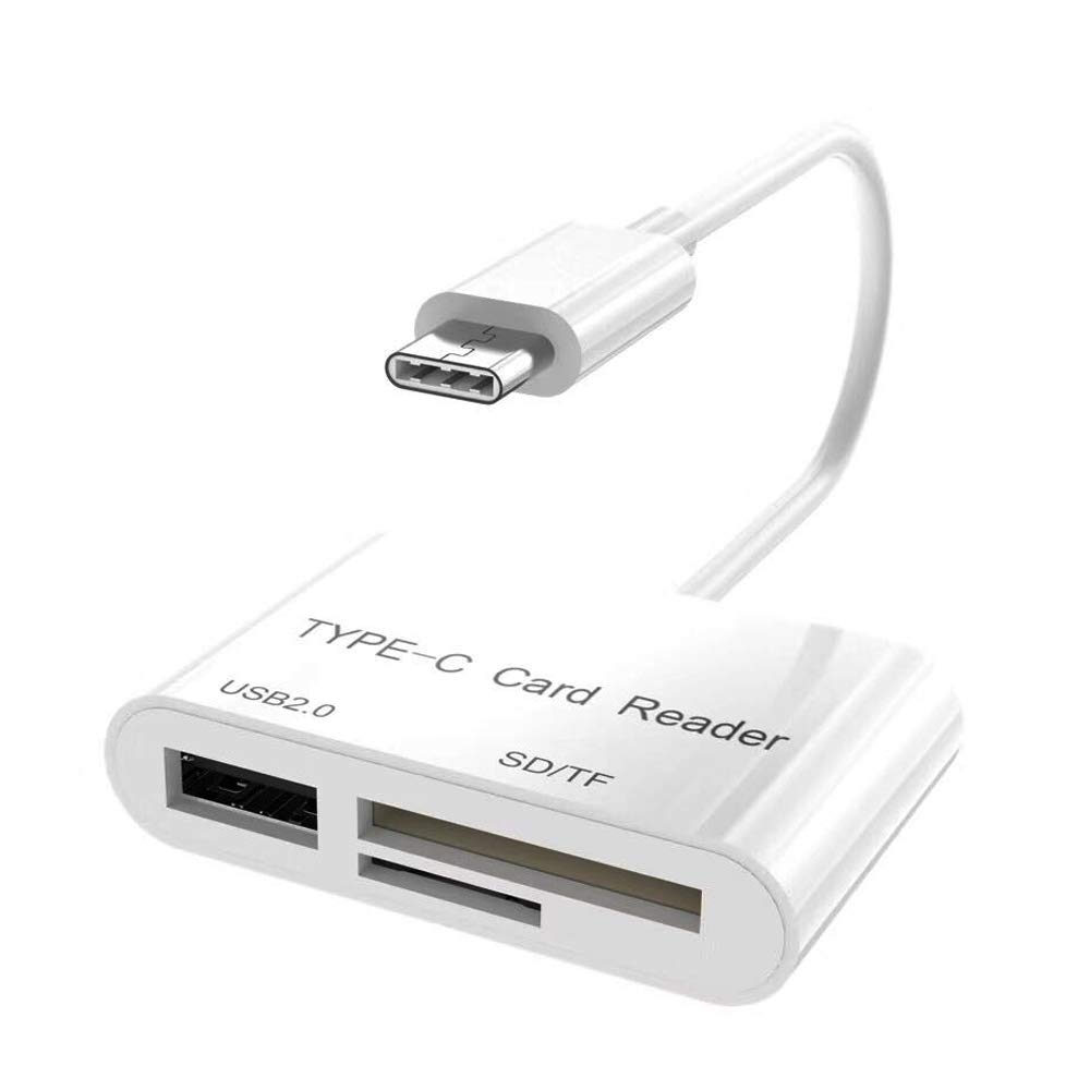 Seadream 3-in-1 USB C to USB Camera Connection Kit with SD/Micro SD Card Reader & OTG Adapter - Compatible with iPad Pro 11