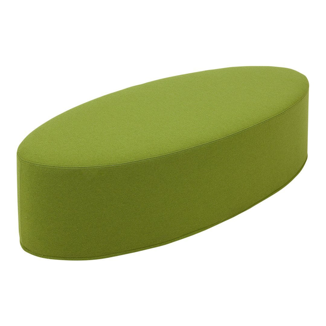 Busk Hertzog Bon Bon Pouf Ottoman - Soft Round Footstool, Extra Comfort for Living Room, Bedroom & Nursery - Perfect for Relaxing, Reading & Decorating
