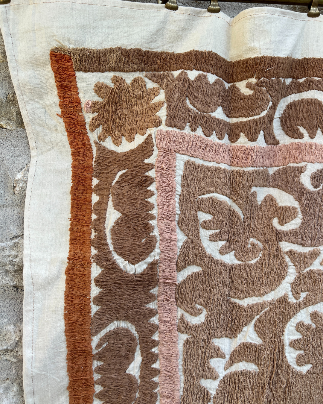 Handmade Suzani 054 Medium Size - Traditional Uzbek Embroidery Pillow Cover - Perfect for Home Decor, Sofa, Bed & Living Room