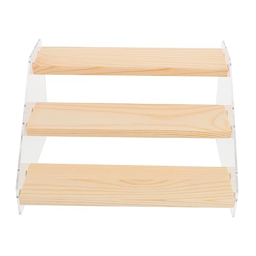 Acrylic Makeup Organizer - Display Stand for Cosmetics & Skincare - Perfect for Vanity & Salon Use