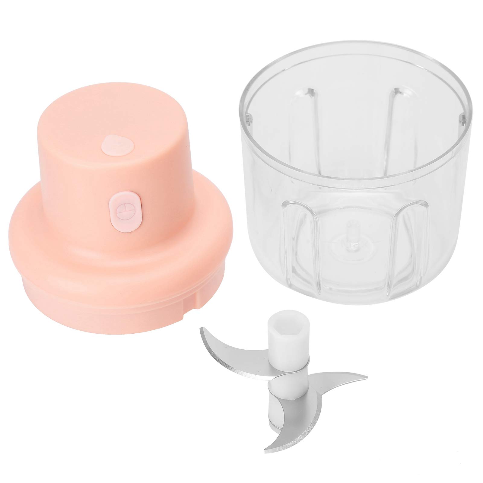 250ml Electric Meat Grinder & Food Chopper - USB Rechargeable Multifunctional Kitchen Appliance for Grinding Onion, Ginger, Garlic & Chili - Perfect for Baby Food Prep, Cooking & Meal Prepping