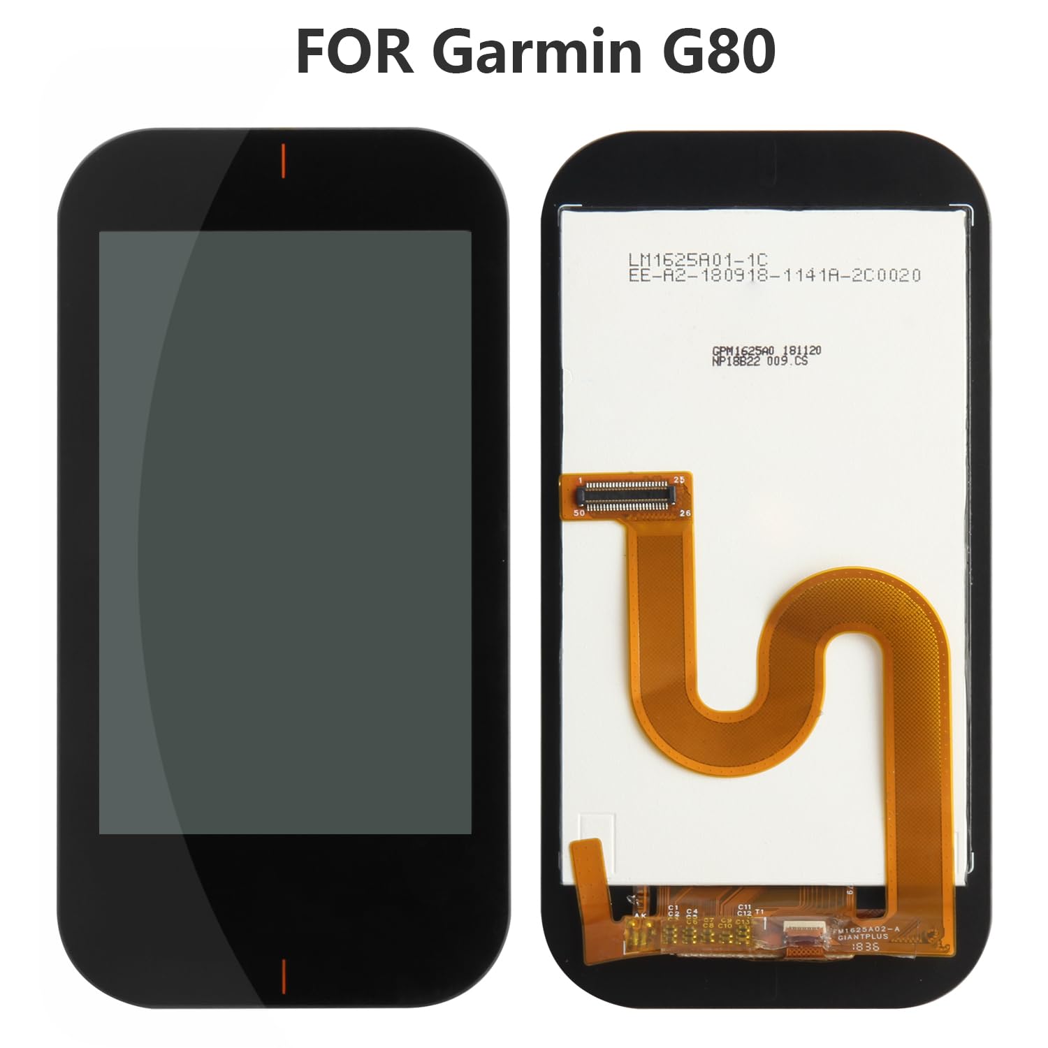 Garmin G80 LCD Screen Replacement - Garmin Approach G80 Golf Handheld Touch Screen Digitizer Assembly with Matrix Glass Panel & Repair Tools Kit | Perfect for Golf GPS Device Display Repair and Replacement
