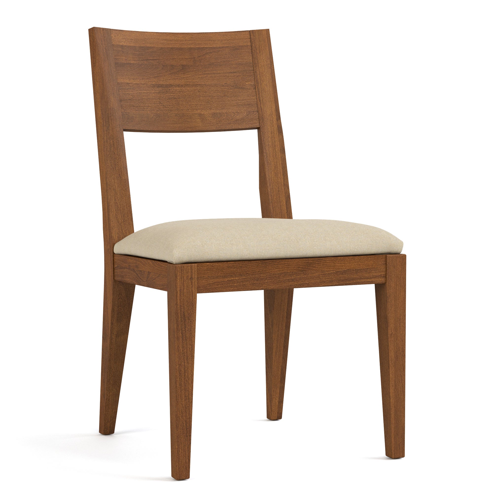 Dwyer Upholstered Side Chair - Modern Accent Dining Chair with Wooden Legs for Living Room, Bedroom & Office - Comfortable Upholstered Seat for Home Decor & Dining Room Furniture