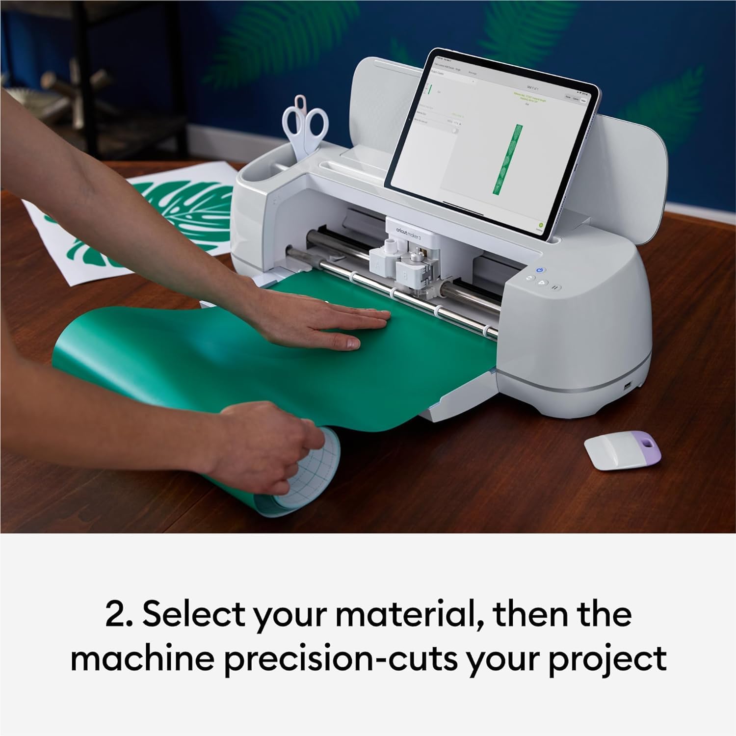 Cricut Maker 3 Smart Cutting Machine - Premium Leather Crafting Tool for DIY Projects, Vinyl Cutting, Scrapbooking & Home Decor