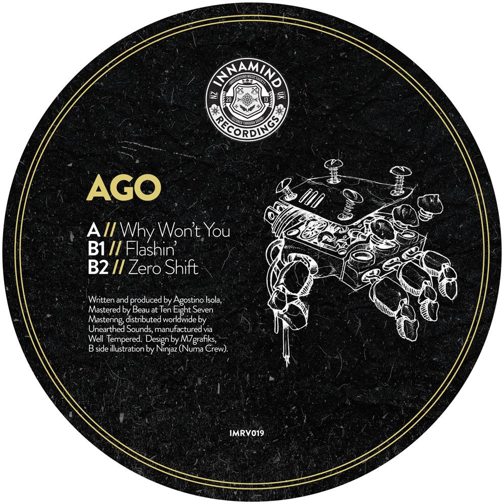 Ago - Why Won't You Vinyl Record | IMRV019 by Innamind Recordings | Limited Edition Electronic Music for DJs & Collectors