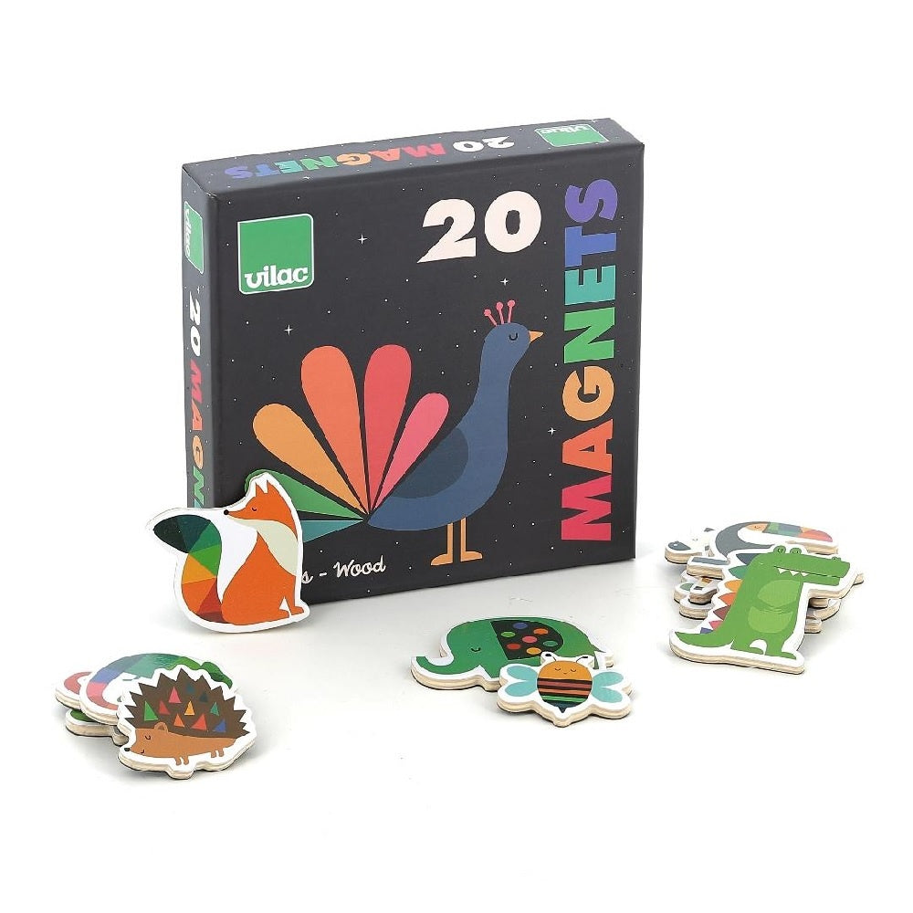 Andy Westface Animal Magnets - Fun Refrigerator Magnets for Kids, Teachers & Office Use - Perfect for Fridge Decor, Classroom Activities & Whiteboard Organization