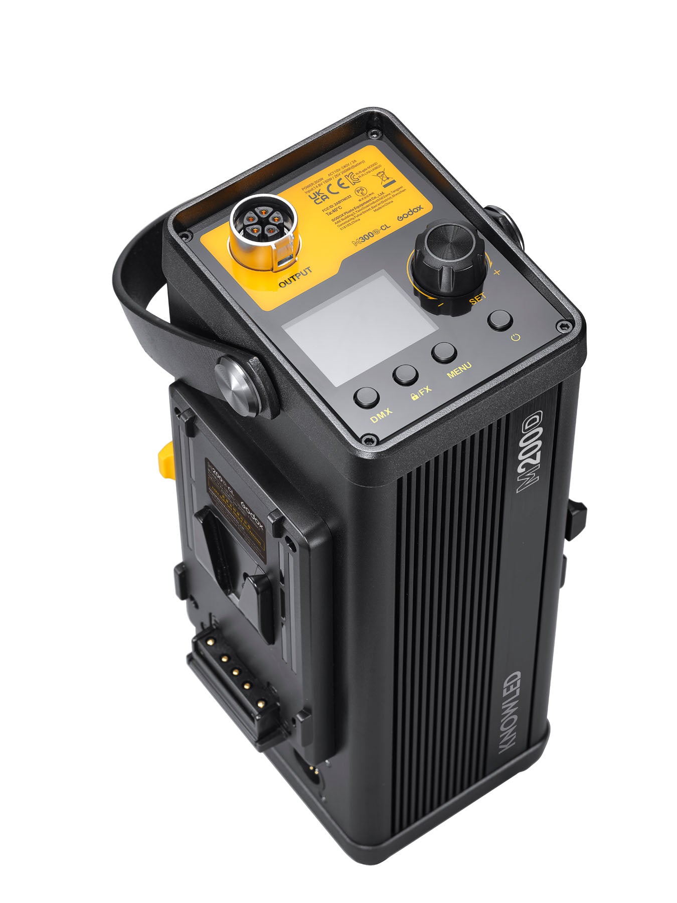 Godox M200bi 200W Bi-Color LED Photography Light - Perfect for Studio, Portrait, Video & YouTube Content Creation