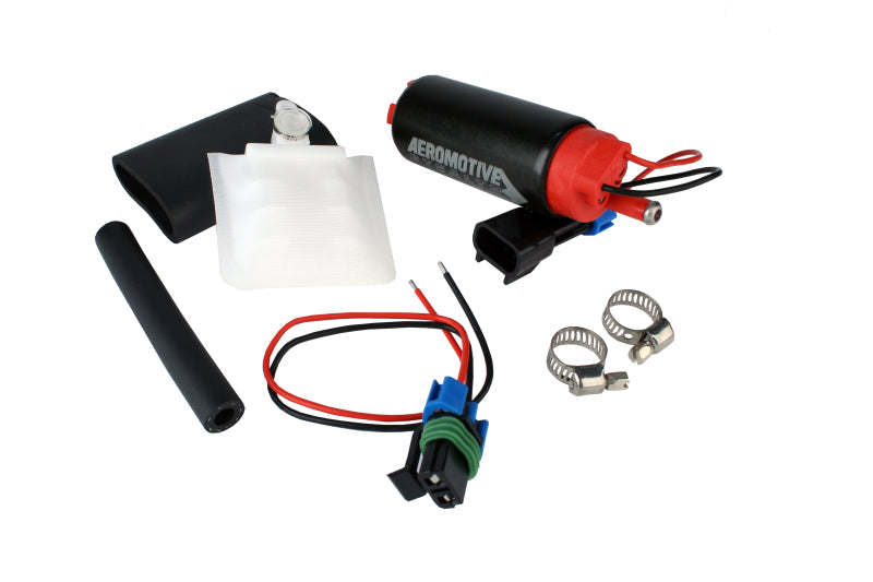 Aeromotive 340 Series Stealth In-Tank E85 Fuel Pump with Offset Inlet & Inline Outlet - High Performance Fuel Delivery for Racing, Hot Rods, and Custom Builds