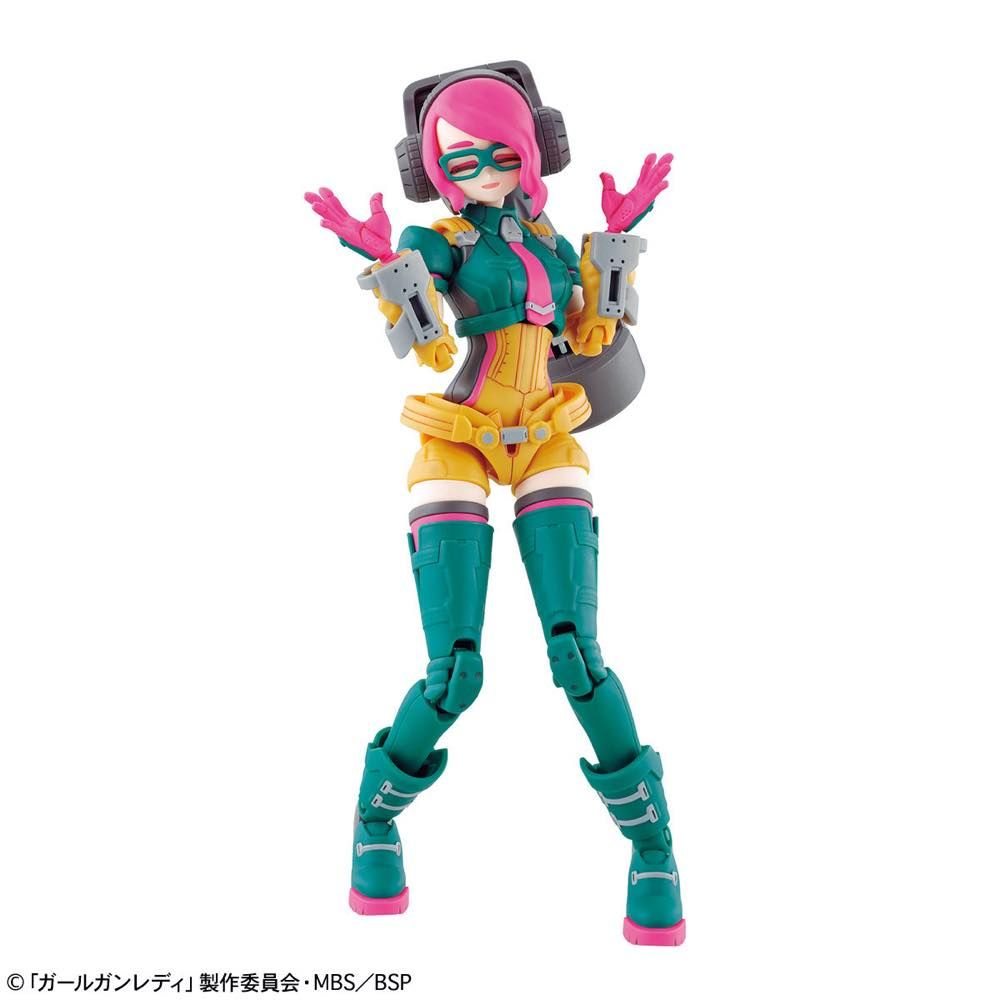 Bandai Girl Gun Lady Commander Bianca Model Kit - Anime Action Figure for Collectors & Hobbyists - Perfect for Display, Cosplay & Gifts
