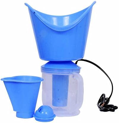 GRAZIA 3-in-1 Facial Steamer for Face, Nose & Cough Relief | Portable Vaporizer for Spa, Cold & Sinus Congestion | Perfect for Home & Travel Use
