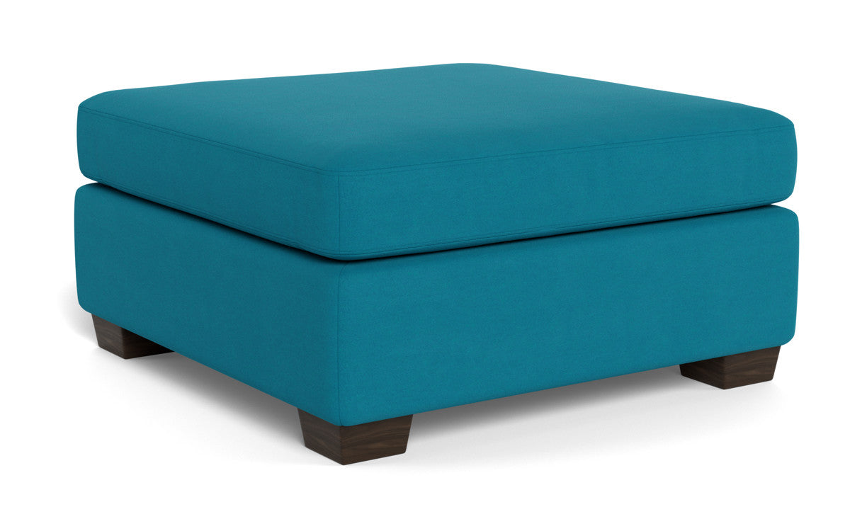 Track Cocktail Ottoman - Stylish and Comfortable Footrest for Living Room, Bedroom, or Office - Perfect Home Decor Accent