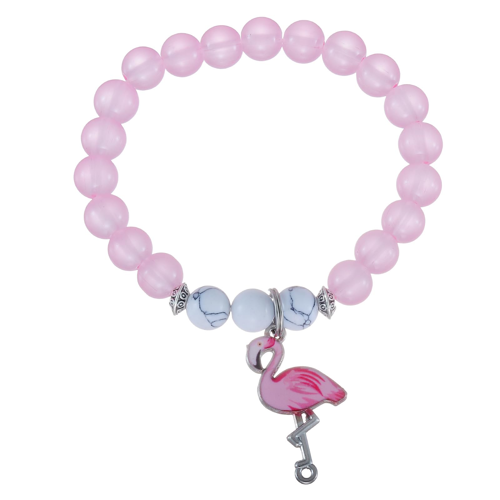 Kivosliviz Flamingo Bracelet - Stylish Motivational Jewelry with Flamazing Flamingo Charm | Perfect for Beach Vacations, Summer Outfits & Gift Giving