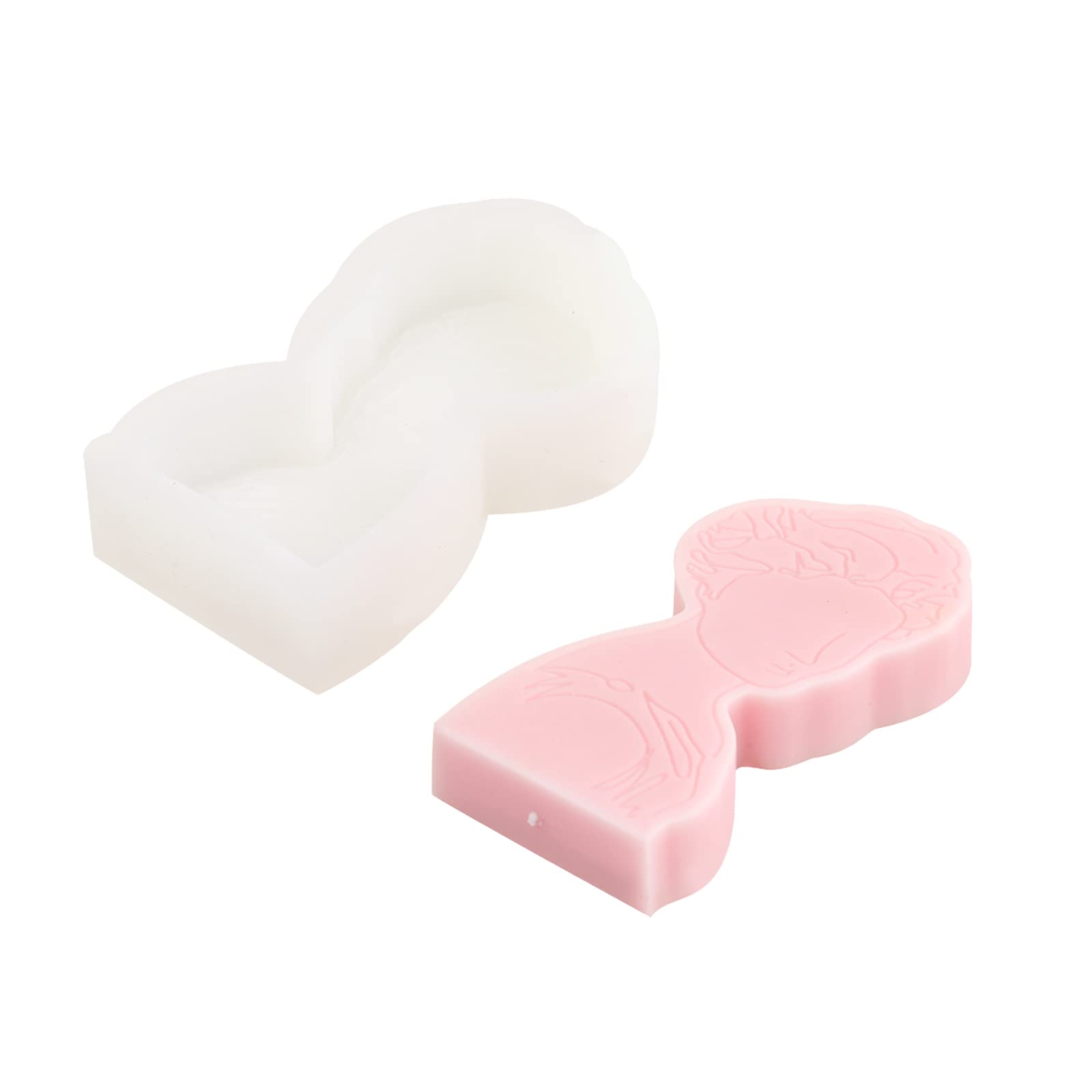 BOOWAN NICOLE Greek Mythology Silicone Candle Mold - DIY Scented Wax Making Mould for Goddess Statue Aromatic Candles, Home Decor & Gift Making (Perfect for Halloween, Christmas Decorations & Romantic Ambiance)