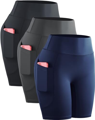 9119 Black/Grey/Dark Navy,3 Pack