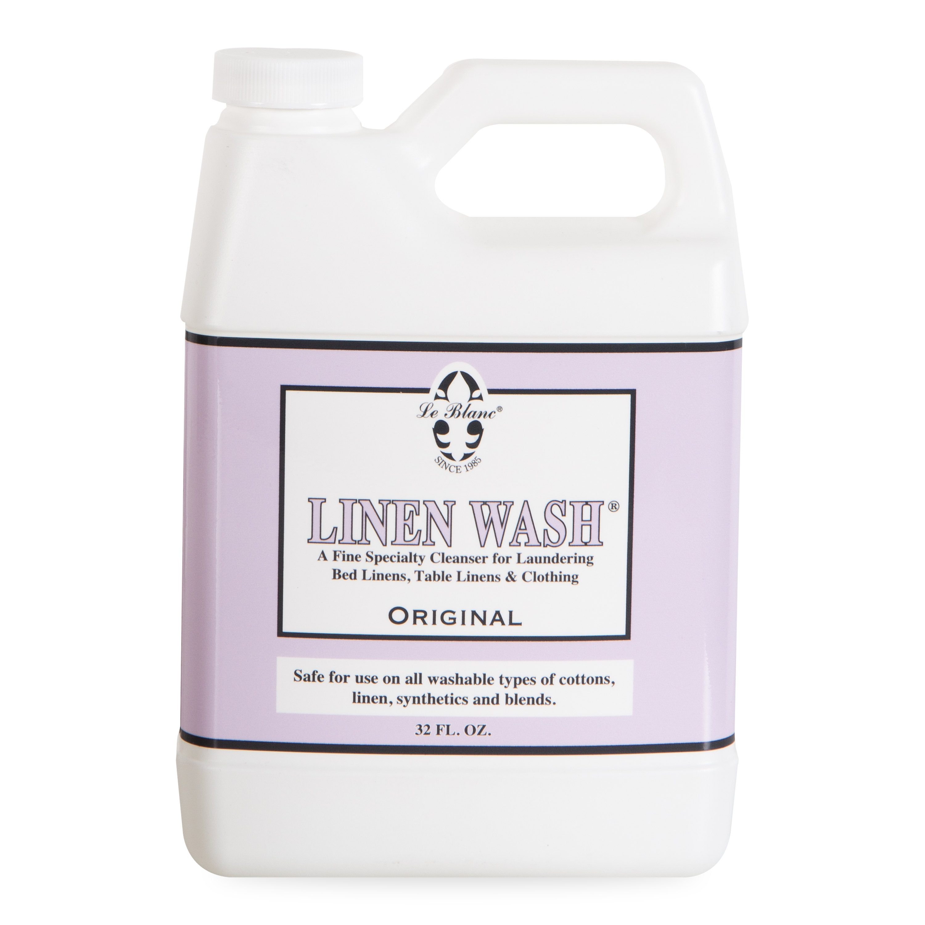 Premium Leblanc Linen Wash - Gentle Detergent for Delicate Fabrics & Natural Fibers | Ideal for Bedding, Table Linens & Luxury Clothing Care