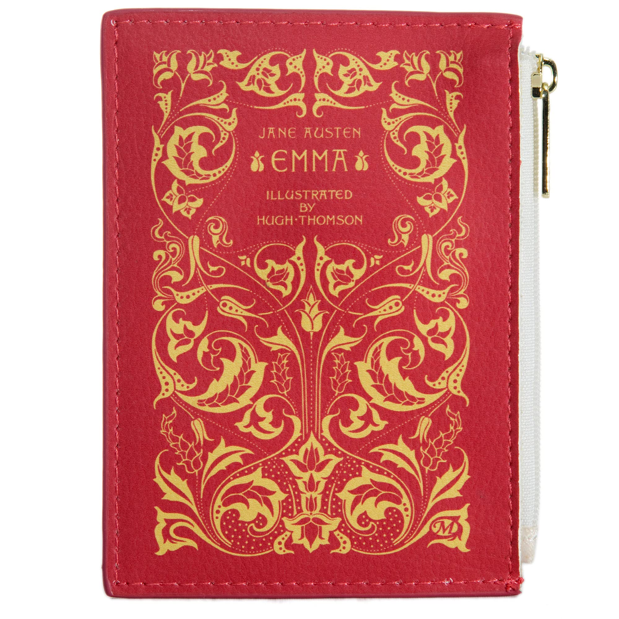 Book Themed Coin Purse for Book Lovers - Perfect Literary Gift for Book Club Members, Readers, Authors & Bookworms - Women's Wallet with Book Design by Well Read - Great for Book Fairs, Reading Events & Novelty Gift Giving
