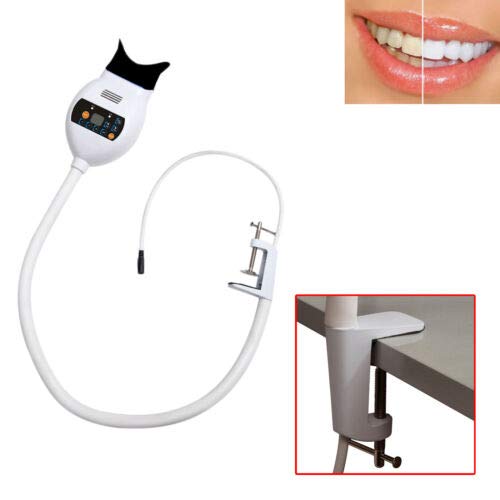 8PCS LED Teeth Whitening Kit with 3 Color Light Modes - Accelerates Dental Bleaching for Brighter Smile | Perfect for Home Use & Professional Dental Care