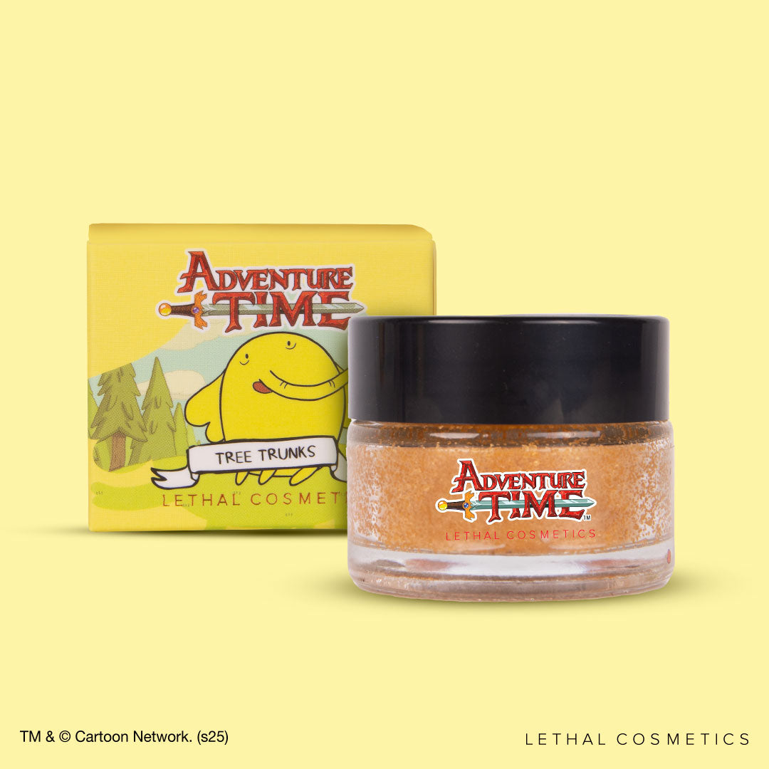 Adventure Time Tree Trunks Lip Scrub - Exfoliating & Moisturizing Lip Care for Dry Chapped Lips - Perfect for Cosplay, Gift Giving & Cartoon Fans