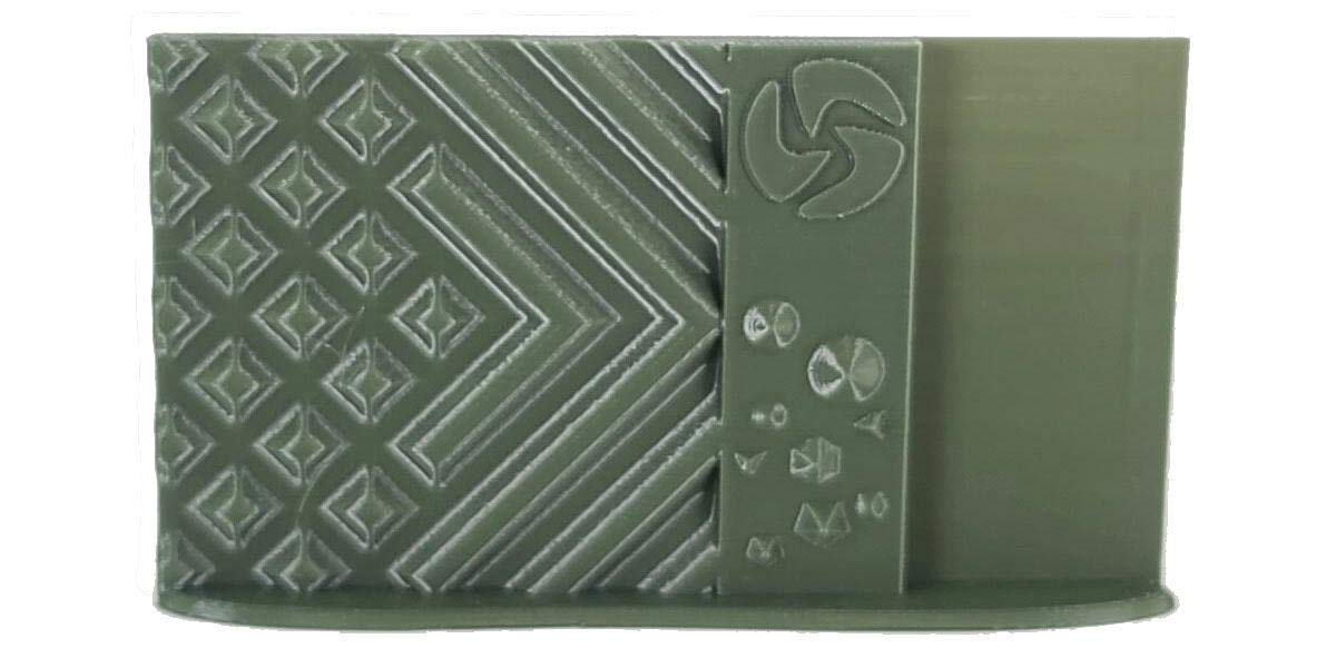 Premium 3D-Fuel Tough Pro PLA+ Filament for 3D Printing - High Strength, Made in USA, ±0.02mm Accuracy, 1.75mm Diameter, 4kg Spool (Olive Green) - Perfect for Functional Prototypes, Cosplay Props & Durable 3D Printed Parts