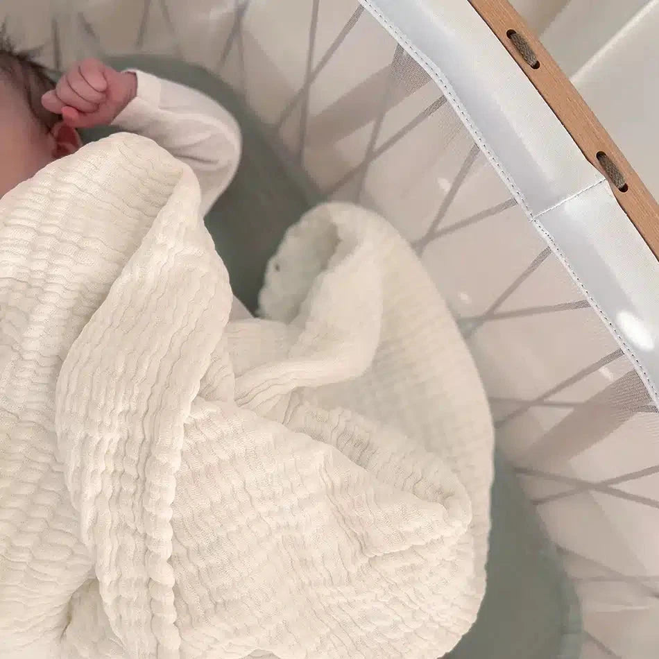 Charlie Crane Doli Blanket - Soft & Cozy Baby Blanket for Newborns & Toddlers | Perfect for Nursery, Stroller & Travel | Hypoallergenic & Machine Washable