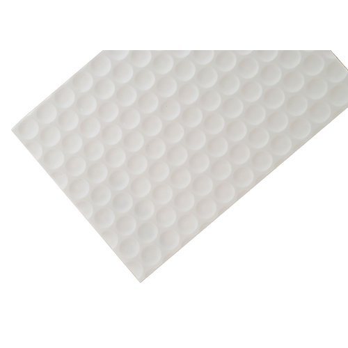 Non-Slip Under Sink Waterproof Mat - White Kitchen Sink Liner with Drain Hole - Perfect for Bathroom, Laundry Room & Kitchen Organization