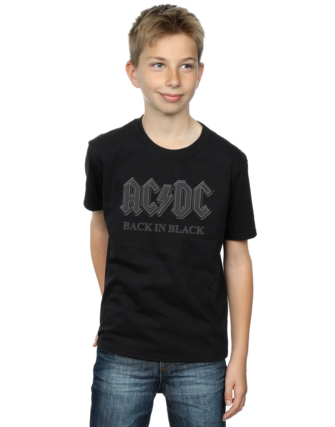 AC/DC Boys Back in Black T-Shirt | Classic Rock Band Tee for Men & Teens | Perfect for Concerts, Gifts & Casual Wear