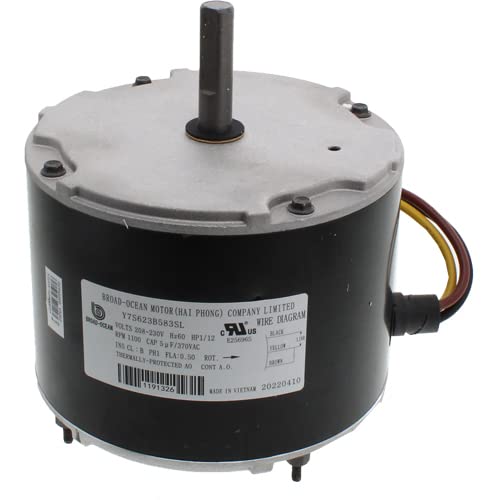 Payne OEM Upgraded Replacement Condenser Fan Motor 1/12 HP 230V - HC31GE234 - HVAC Cooling System Replacement Part for Home & Commercial Use