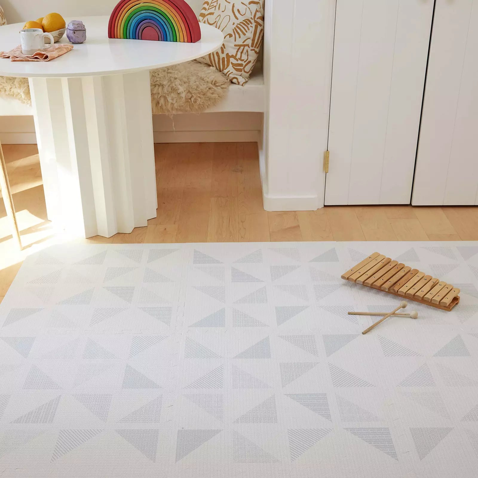 Little Nomad Play Mat - Non-Toxic, Eco-Friendly Baby Playmat for Crawling & Tummy Time - Soft, Washable & Durable Nursery Floor Mat for Kids & Toddlers - Perfect for Playrooms, Daycares & Home Use