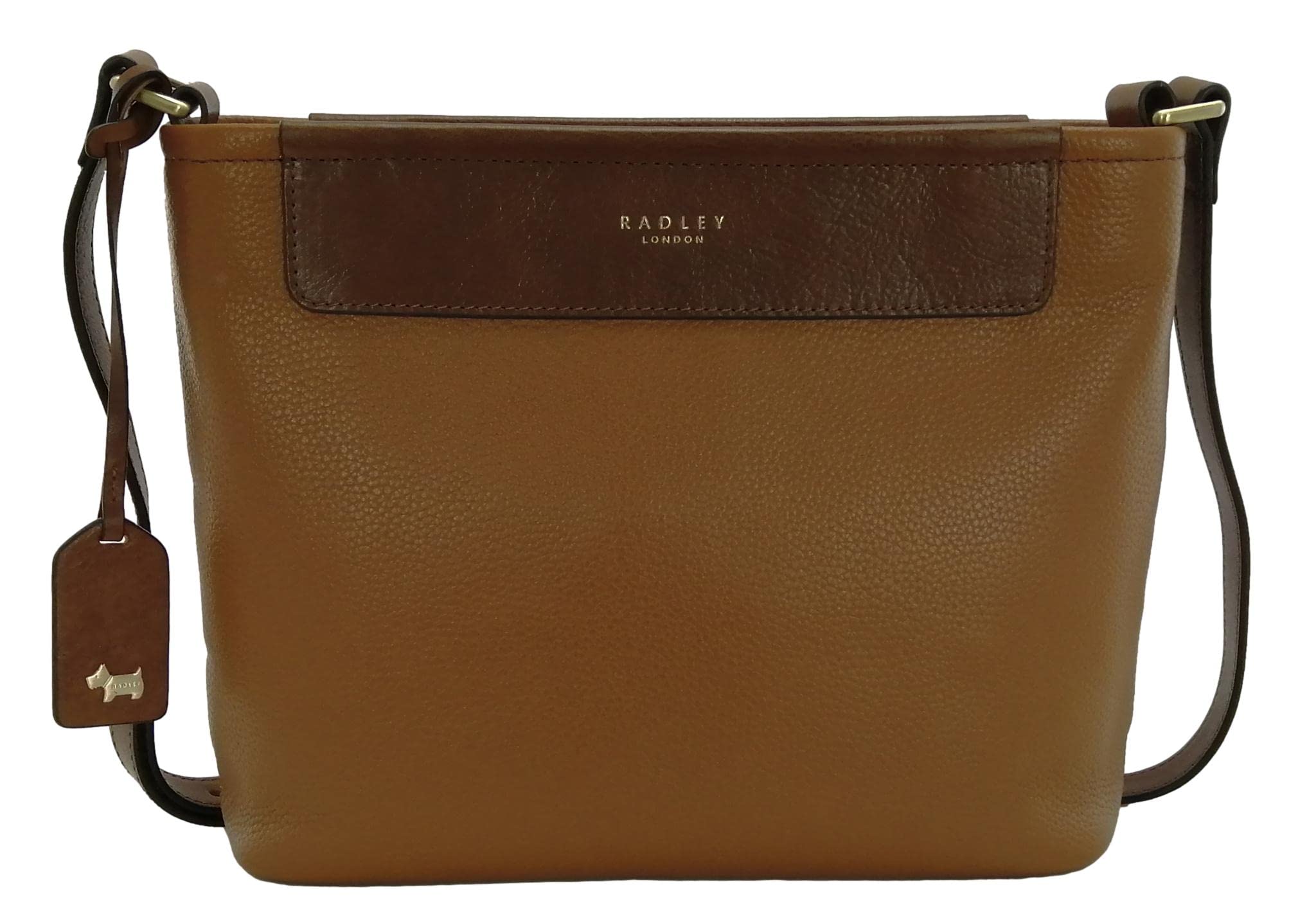 RADLEY Women's Medium Crossbody Bag - Genuine Leather Zip Top Handbag for Everyday Use, Travel & Shopping | Brompton Mews Collection