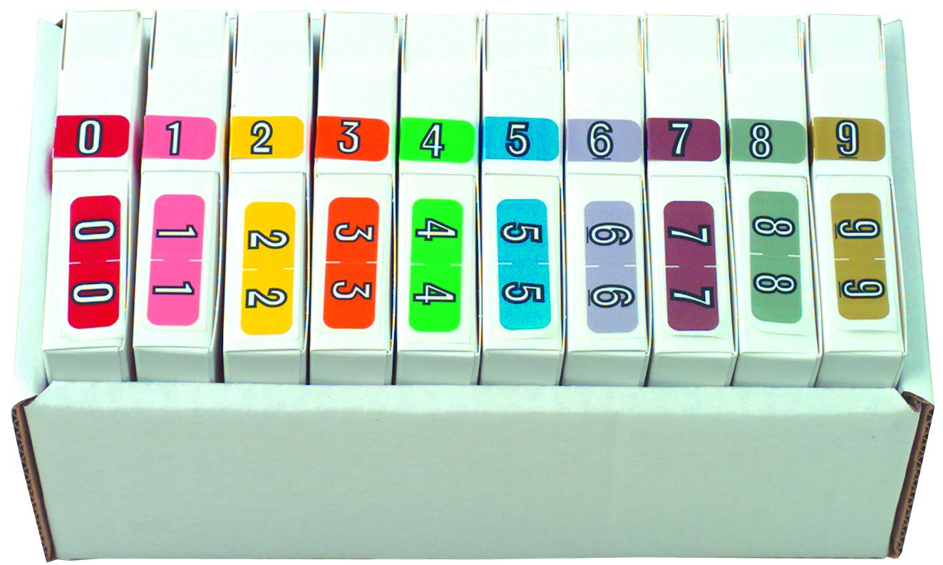 Doctor Stuff - File Folder Labels, Complete Set of Numbers 0-9, Barkley FNBAM Match - BANM Series Chart Stickers, 1/2