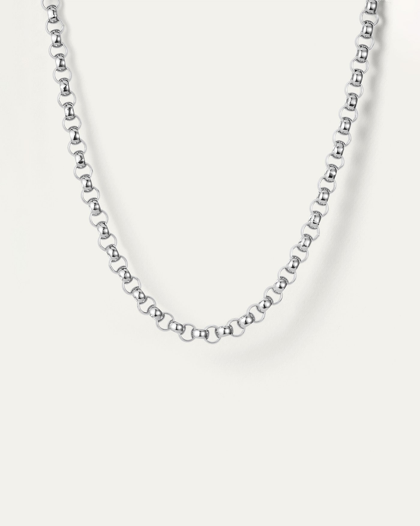 Rodin Chain Silver Necklace - Elegant Sterling Silver Chain Jewelry for Women & Men | Perfect for Everyday Wear, Gifts & Special Occasions