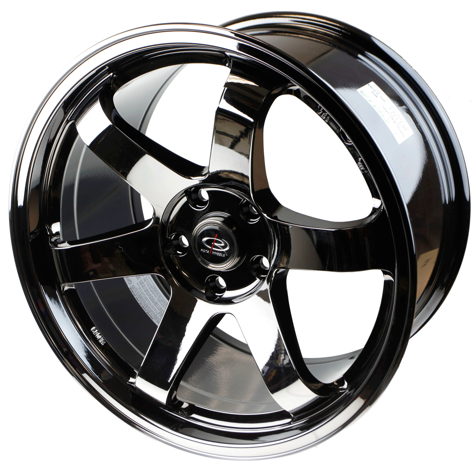 Rota Grid 18x9.5 +38 5x114 Matte Black Wheels - Lightweight Alloy Rims for Performance Cars - Perfect for Drifting, Racing & Street Use