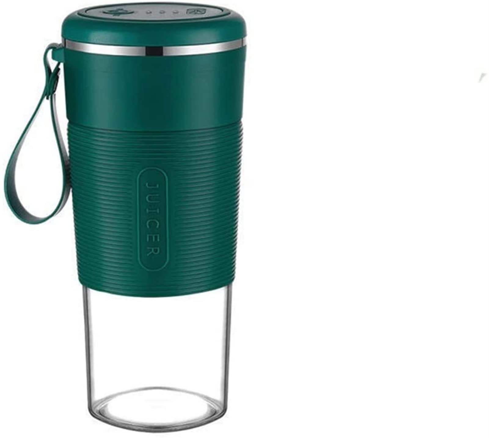 Portable Personal Blender - USB Rechargeable Smoothie Maker & Juicer Cup, Waterproof Mini Blender for Fruits, Vegetables & Protein Shakes (Green) | Perfect for Gym, Travel, Office & Home Use