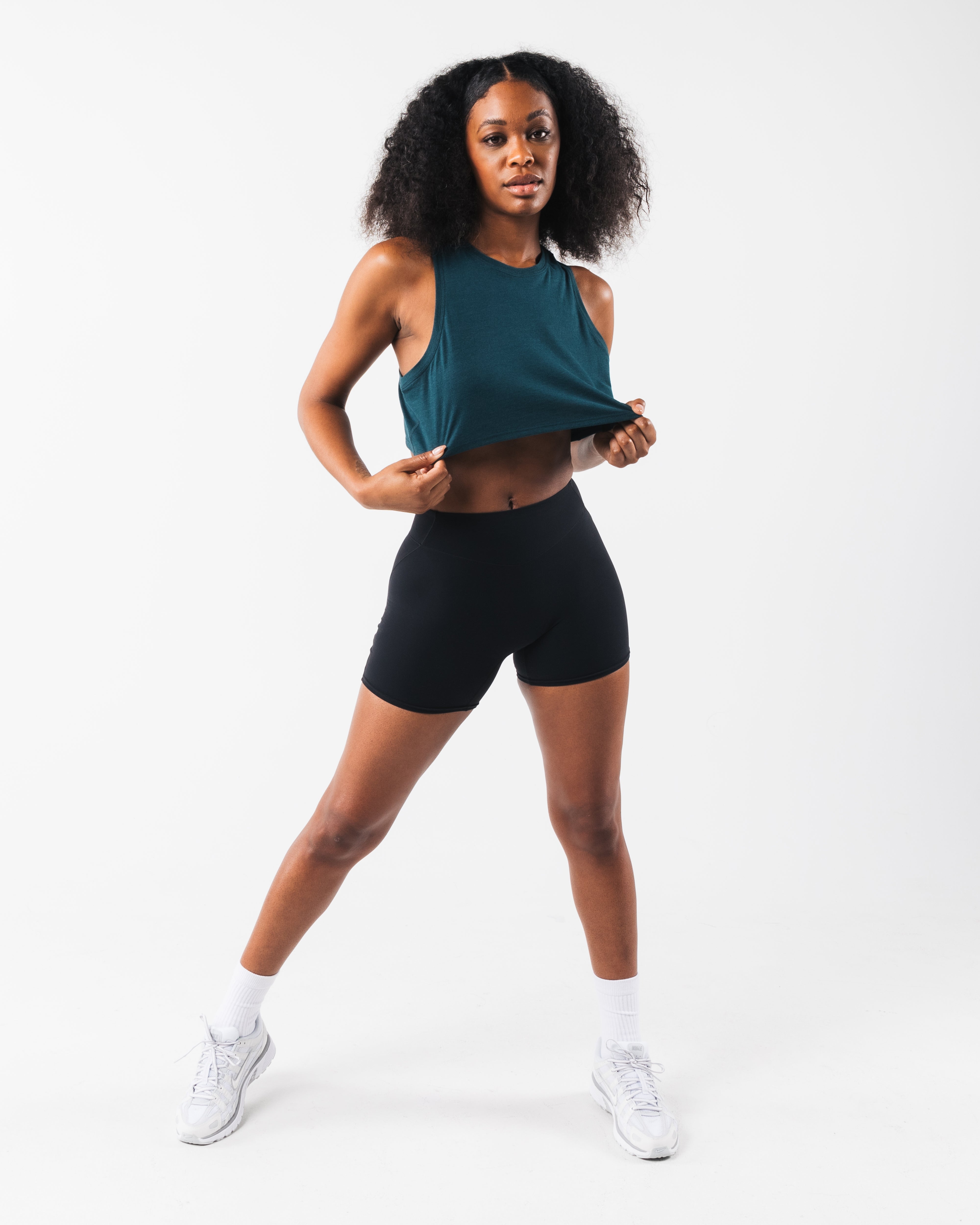 LDB Muscle Tank for Men & Women - Dark Cyan Workout Shirt - Gym, Running, Yoga & Casual Wear